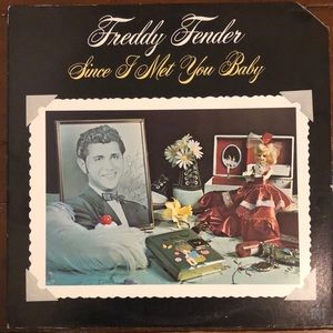 Freddy Fender Since I Met You Baby Vinyl Album '75